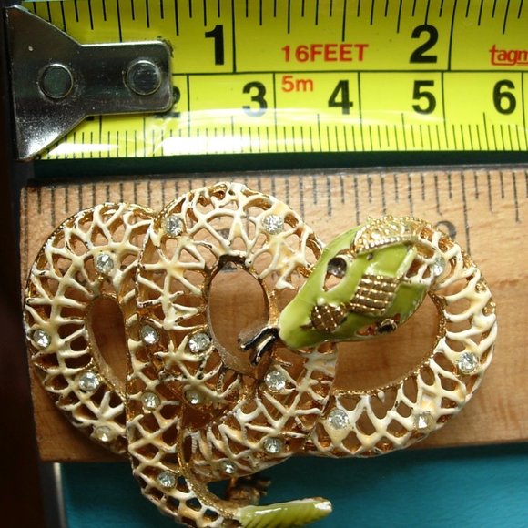 BROOCHES PINS FOUR SNAKE Fine - Picture 16 of 16